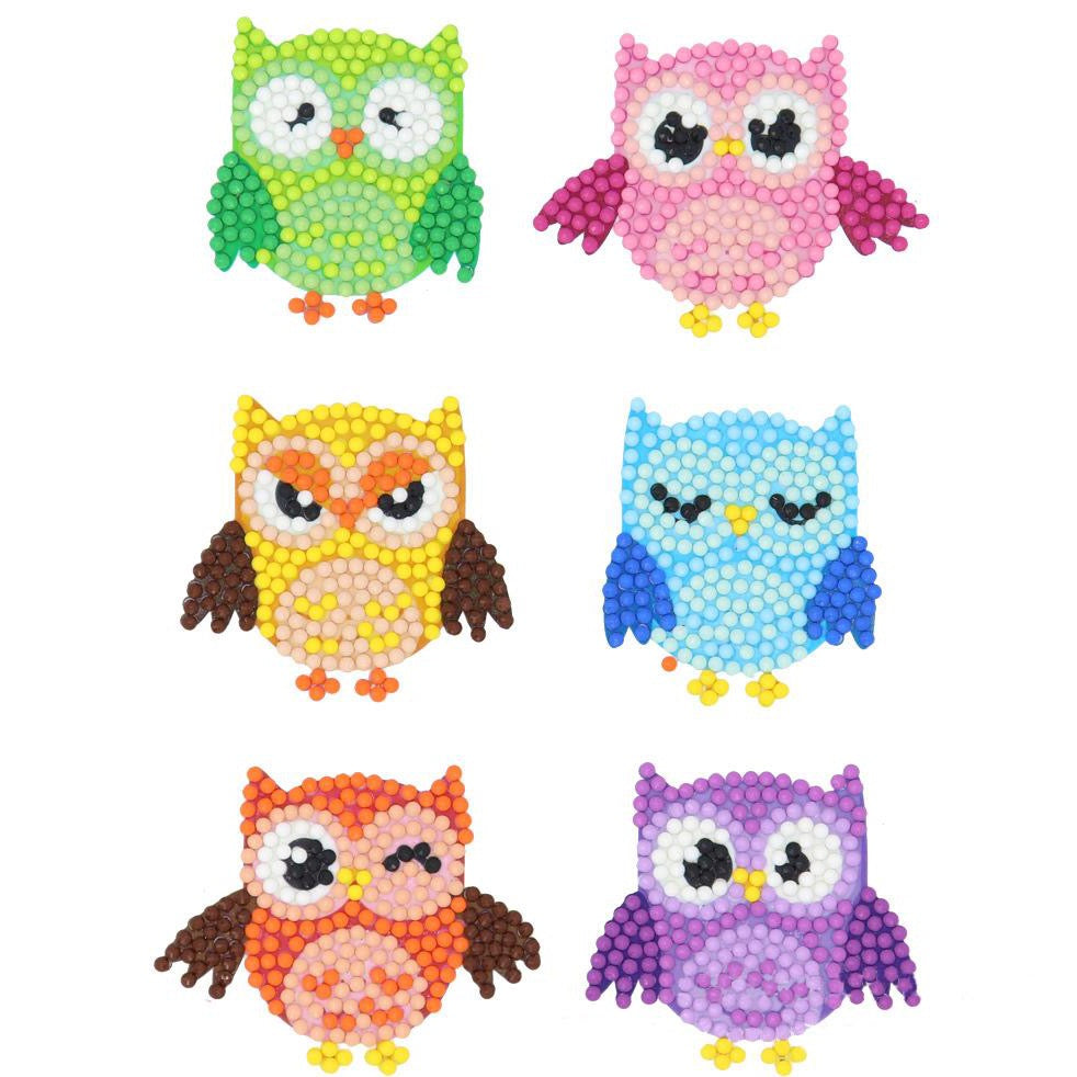 Diamond Art Stickers - Owls