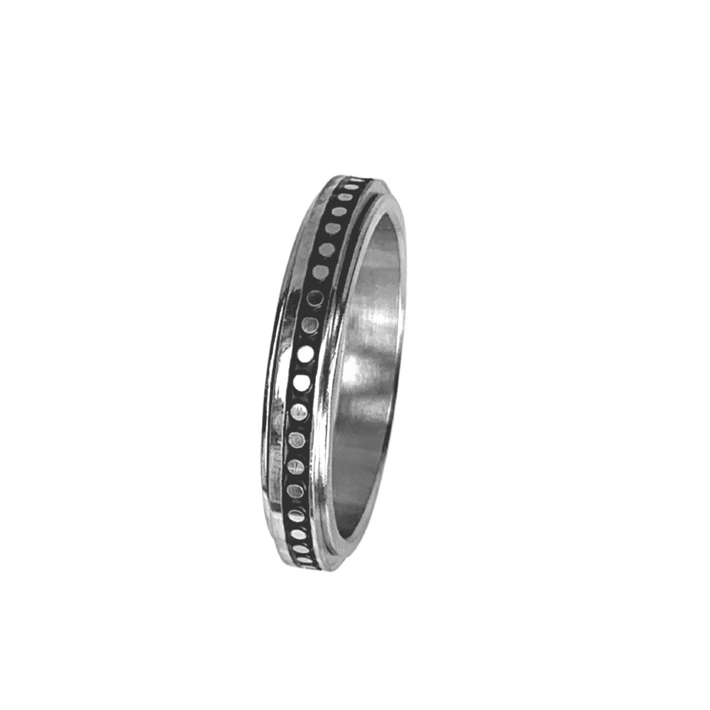 Speck Spinner Ring-Peaceful Lotus